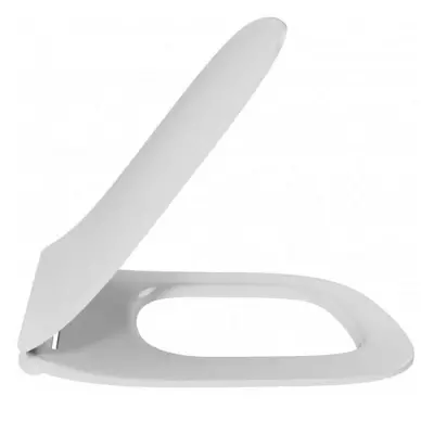 Abattant extra-plat Struktura � descente progressive Blanc - JACOB DELAFON R�f. E20606-00