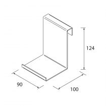 Accessoire LLOYD Étagère Blanc mat - SALGAR Réf. 97660