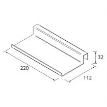 Accessoire LLOYD Étagère Noir mat - SALGAR Réf. 97666