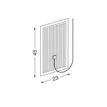 Anti-bu&eacute;e pour miroir REFLET \ B\  - SANIJURA 920045
