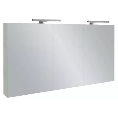 Armoire de toilette 110cm 3 portes avec �clairage Led int�rieur basalte - JACOB DELAFON R�f. EB1367