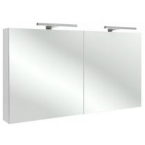 Armoire de toilette 120cm 2 portes avec éclairage Led intérieur basalte - JACOB DELAFON Réf. EB1368