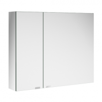 Armoire de toilette Alliance 80x65cm 2 portes miroir - SALGAR Réf. 24062