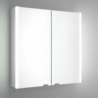 Armoire de toilette Alliance Led 21,5W 63x65cm 2 portes miroir double - SALGAR R�f. 83218
