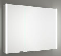 Armoire de toilette Alliance Led 21,5W 83x65cm 2 portes miroir double - SALGAR Réf. 83220