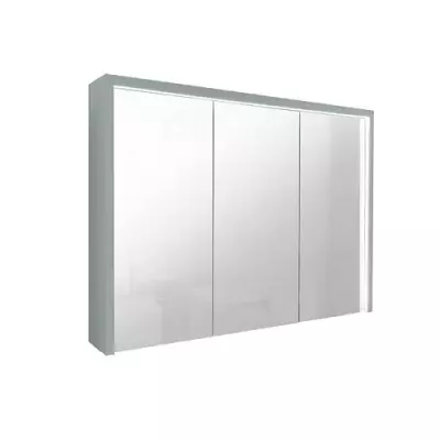 Armoire de toilette Bella 100cm LED 31,33W 3 portes miroir / Laque au choix - DECOTEC R�f. 1309311
