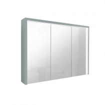 Armoire de toilette Bella 100cm LED 31,33W 3 portes miroir / Laque au choix - DECOTEC Réf. 1309311