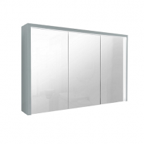 Armoire de toilette Bella 120cm LED 33,51W 3 portes miroir / Laque au choix - DECOTEC Réf. 1309321