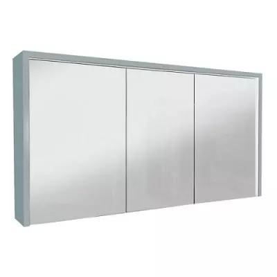 Armoire de toilette Bella 150cm LED 41,15W 3 portes miroir / Laque au choix - DECOTEC R�f. 1309341