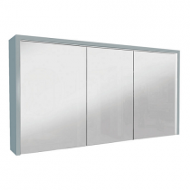 Armoire de toilette Bella 150cm LED 41,15W 3 portes miroir / Laque au choix - DECOTEC Réf. 1309341