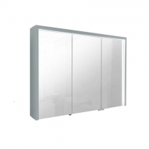 Armoire de toilette Bella Luxe 100cm LED 31,33W 3 portes miroir double face / Laque au choix - DECOTEC Réf. 1309411