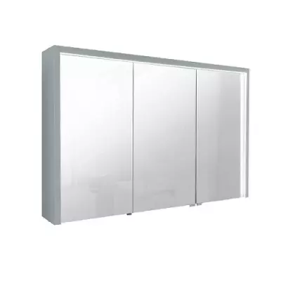 Armoire de toilette Bella Luxe 120cm LED 33,53W 3 portes miroir double face / Laque au choix - DECOTEC  R�f. 1309421