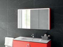 Armoire de toilette Divine 120cm 3 portes miroir / coloris au choix - DECOTEC Réf. 1309031