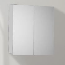 Armoire de toilette Fidji 60cm Blanc brillant - OZE Réf. FIDJI600B