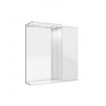 Armoire de toilette Loira Led 60x66cm 1 porte Blanc brillant - SALGAR  Réf. 97367