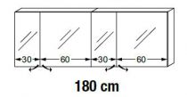 ARM.TOILET ICE BOX L:900 1COTE MIR DR./CAISSE 0873 1P650X298 - SANIJURA Réf. 934740