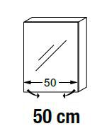 ARM.TOILETTE FLY BOX L:500 DROITE MELAMINE - SANIJURA Réf. 934208