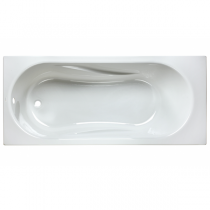 Baignoire acrylique Aveiro 170x75cm Blanc - SANINDUSA Réf. 8031000000