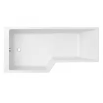 Baignoire bain-douche Neo (seule) 160x90/70 acrylique version gauche antid&eacute;rapant Blanc brillant - JACOB DELAFON R&eacute;f. E6D000L-F-
