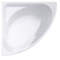 Baignoire d\'angle Elena 135x135cm Blanc - OZE Réf. ELENA