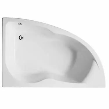 Baignoire d\'angle MicroM�ga Duo 150 X 100 acrylique version droite Blanc - JACOB DELAFON R�f. E60218-00