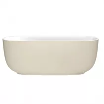 Baignoire &icirc;lot Bastille acrylique 170x80cm avec vidage inclus Laqu&eacute; Argile satin&eacute;e - JACOB DELAFON R&eacute;f. E6D511-F84