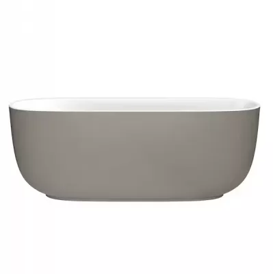 Baignoire �lot Bastille acrylique 170x80cm avec vidage inclus Laqu� Brun Sepia satin�e - JACOB DELAFON R�f. E6D511-S64