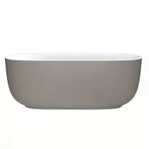 Baignoire &icirc;lot Bastille acrylique 170x80cm avec vidage inclus Laqu&eacute; Brun Sepia satin&eacute;e - JACOB DELAFON R&eacute;f. E6D511-S64