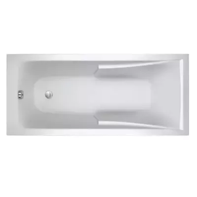 Baignoire rectangulaire Corvette 180x80cm Min�racryl� blanc brillant (�conome en eau) - JACOB DELAFON R�f. E60900-00