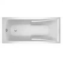 Baignoire rectangulaire Corvette 180x80cm Min&eacute;racryl&reg; blanc brillant (&eacute;conome en eau) - JACOB DELAFON R&eacute;f. E60900-00