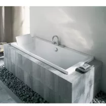 Baignoire rectangulaire Evok 180x80cm Min&eacute;racryl&reg; blanc brillant - JACOB DELAFON R&eacute;f. E60269-00
