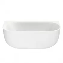 Baignoire semi-&icirc;lot Bastille acrylique 170x80cm avec vidage inclus Blanc mat - JACOB DELAFON R&eacute;f. E6D512-WPM