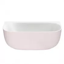 Baignoire semi-&icirc;lot Bastille acrylique 170x80cm avec vidage inclus Laqu&eacute; Rose p&acirc;le satin&eacute;e - JACOB DELAFON R&eacute;f. E6D512-S42