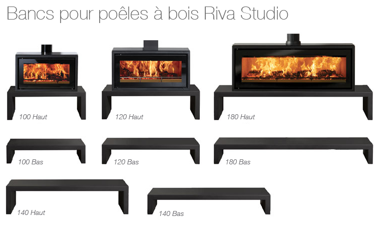 Poêle à bois County 5W Wide 5kW Noir (avec grille et cendrier) - STOVAX  Réf. 735-521