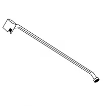 Barre latérale 25cm Chromé - O\'DESIGN Réf. BAR-M25