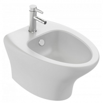 Bidet suspendu Nouvelle Vague percé 1 trou Blanc - JACOB DELAFON Réf. EMD0002-00