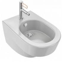 Bidet suspendu Odéon Rive gauche Percé 1 trou Blanc - JACOB DELAFON Réf. EMG0002-00