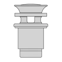 Bonde &agrave; &eacute;coulement libre - JACOB DELAFON R&eacute;f. E78315-CP