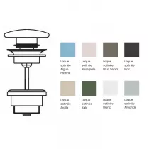 Bonde de vidage clic-clac SublimTech Laque satin&eacute;e Kaki - JACOB DELAFON R&eacute;f. E78262-S66