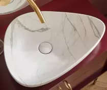 Bonde de vidage clic-clac SublimTech Marbre sculptural - JACOB DELAFON R&eacute;f. E78262-HYC