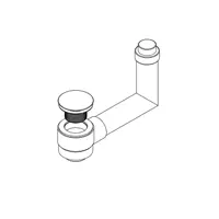 Bonde Innova Signature Solidsurface avec trop-plein invisible - DECOTEC R�f.182387100001