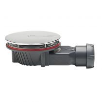Bonde receveur Slim ABS Ø90mm pour receveurs extra-plats - WIRQUIN Réf. 30723392