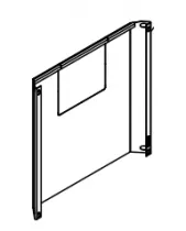 Bouclier thermique pour Cove 2 - CHARNWOOD R&eacute;f. 010/PX80