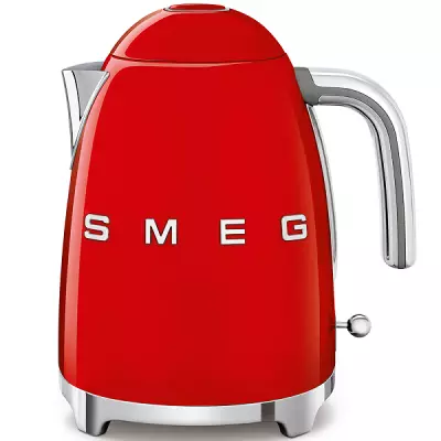 Bouilloire Ann�es 50 Rouge - SMEG R�f. KLF03PBEU