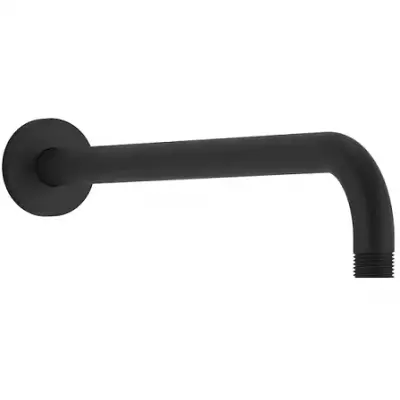 Bras de douche mural 40cm Noir mat - Jacob Delafon R�f. E26322-BL