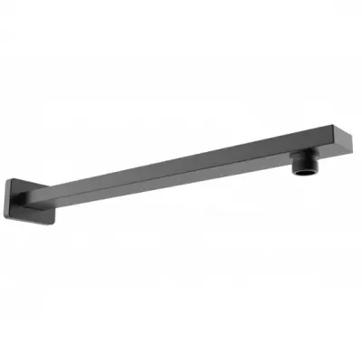 Bras de douche mural carr� 41cm Gun - O\'DESIGN R�f. BRA410-G
