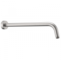 Bras de douche mural rond 40cm Nickel brossé - O\'DESIGN Réf. BRAMR-NB