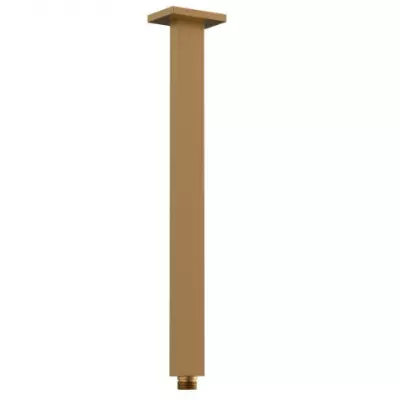 Bras de douche plafonnier carr� 25cm Cuivre bross� - O\'DESIGN R�f. BRAPC-CB