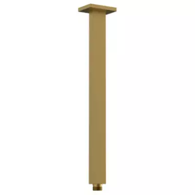 Bras de douche plafonnier carr� 25cm Or bross� - O\'DESIGN R�f. BRAPC-OB