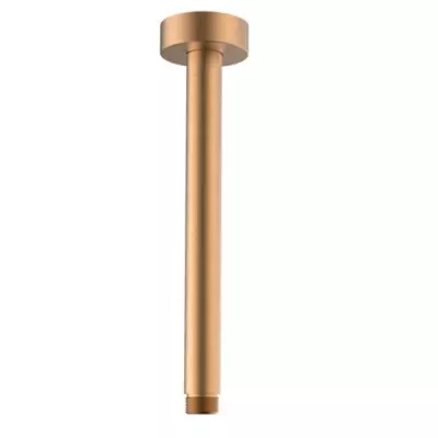 Bras de douche plafonnier rond 25cm Cuivre bross� - O\'DESIGN R�f. BRAPR-CB